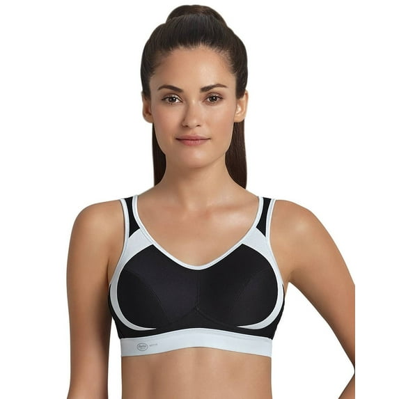 Anita Women's Extreme Control Sport Bra, Black, 42F