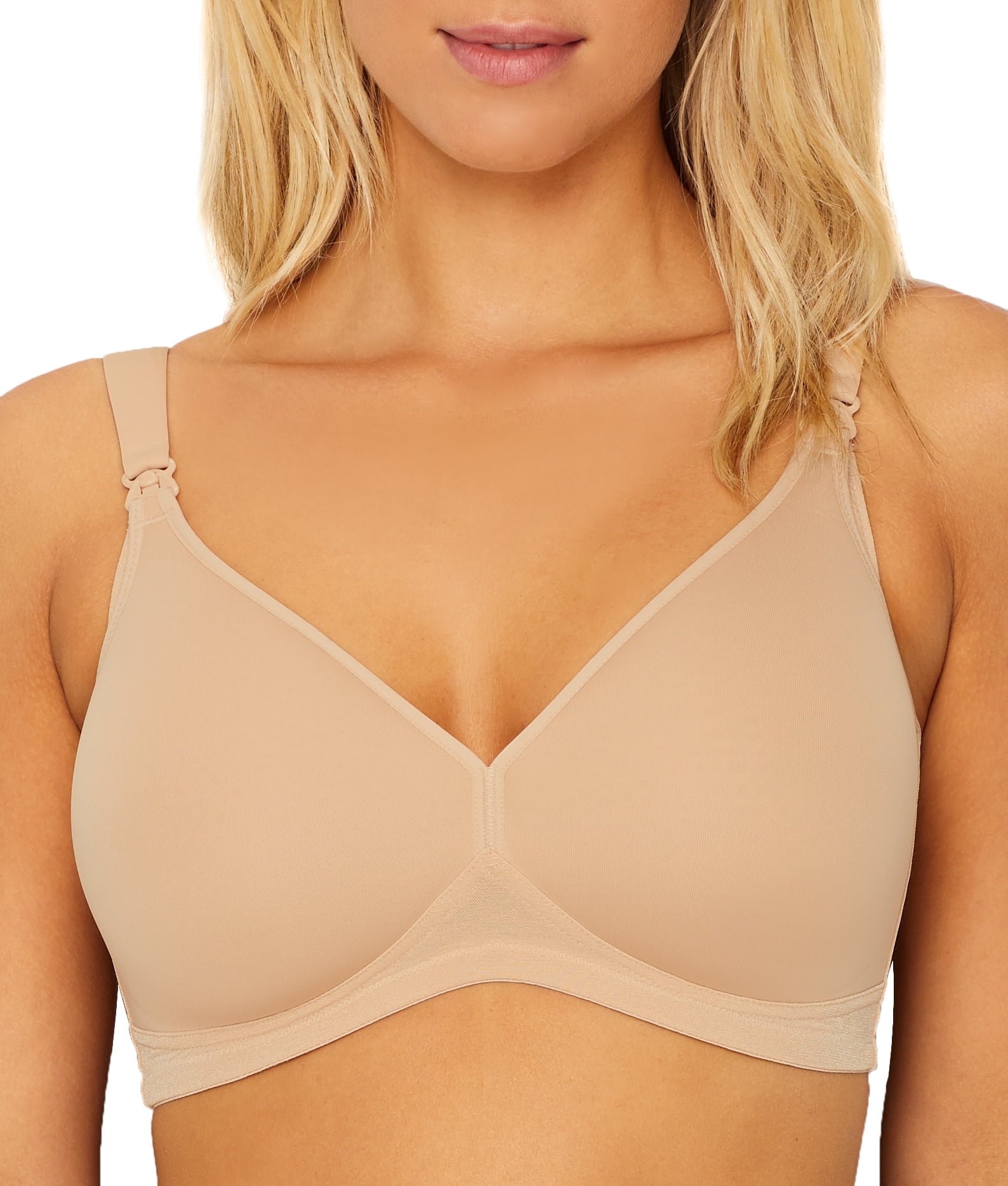 Anita Women's Wire-Free Sports Bra 5527 2-Pack - Maximum Support For High Impact, Heather Grey/White, Size 34E