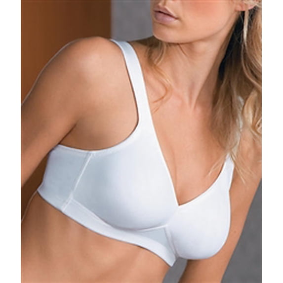 Anita Twin Seamless Comfort Wire-Free Bra, 34F, Black