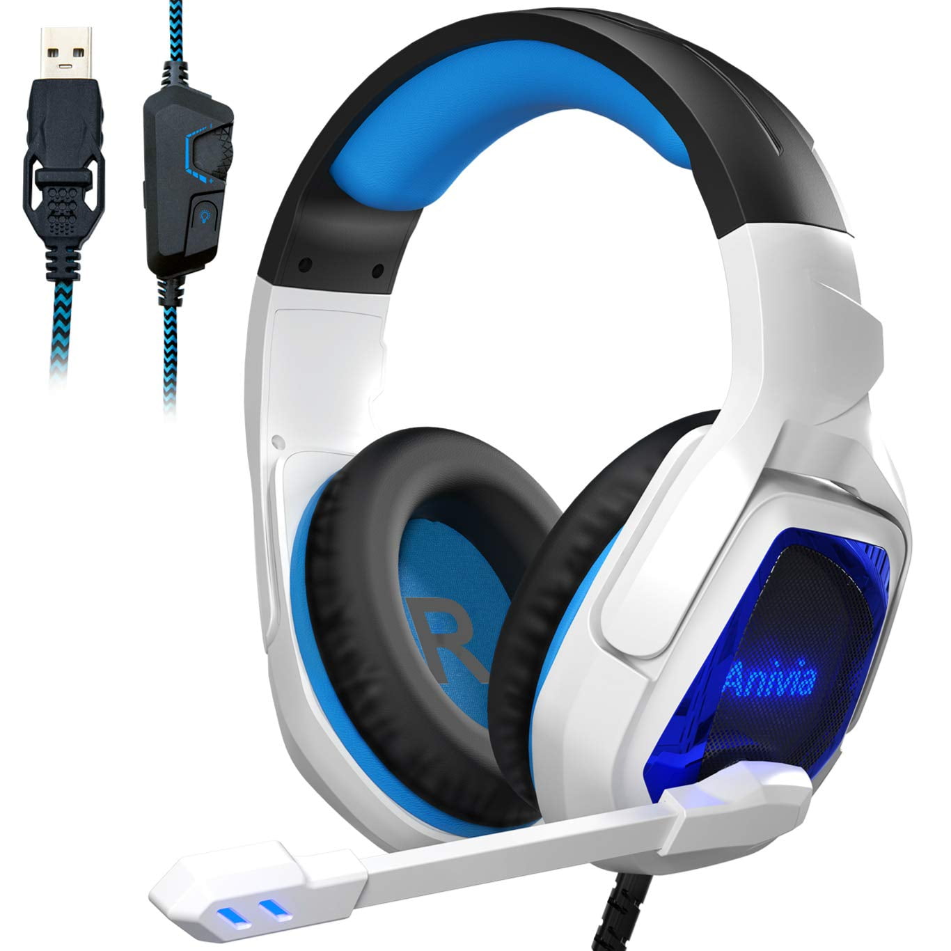 MANIC PC Gaming Headset HS-301 Wired RGB Effect Gaming Headphone with —  CHIMIYA