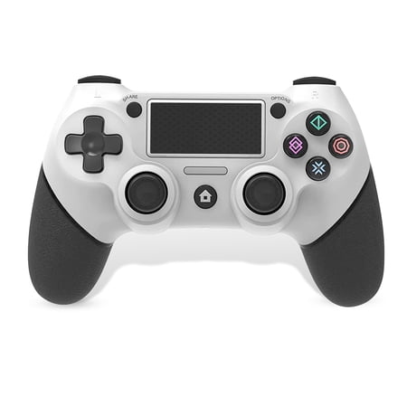 Anivia PS-4 Wireless Controller Gamdpad for Playstation 4/ PS-4 Pro Console, Remote Joystick with Enhanced Responsiveness, Motion Motor/LED Lights/Audio Function/Anti-Slip Design(Ship from USA)
