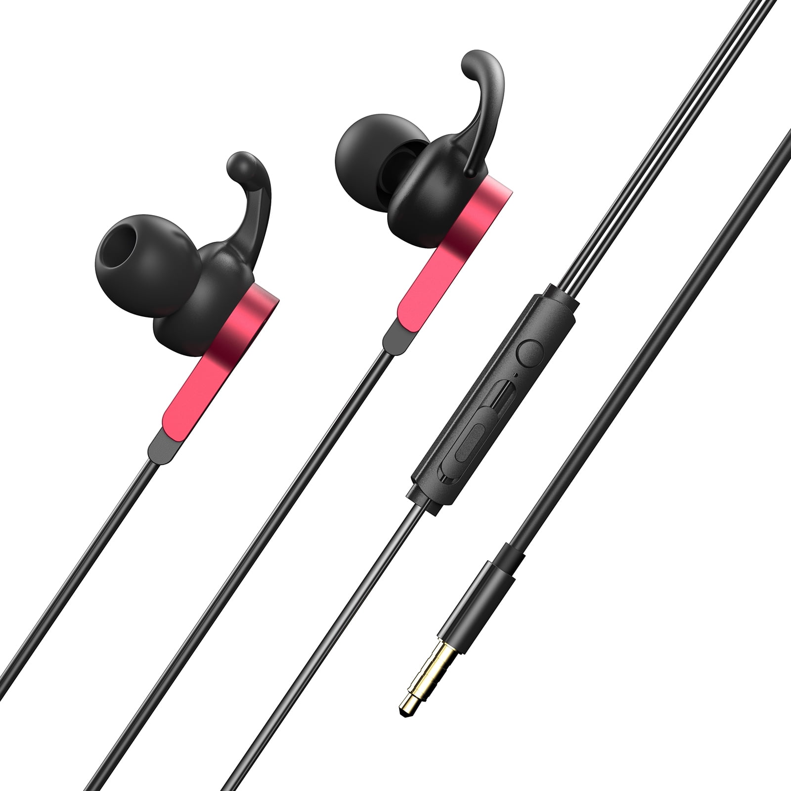 Anivia Wired Earbuds, 3.5mm Gaming Headphones with Microphone, Noise