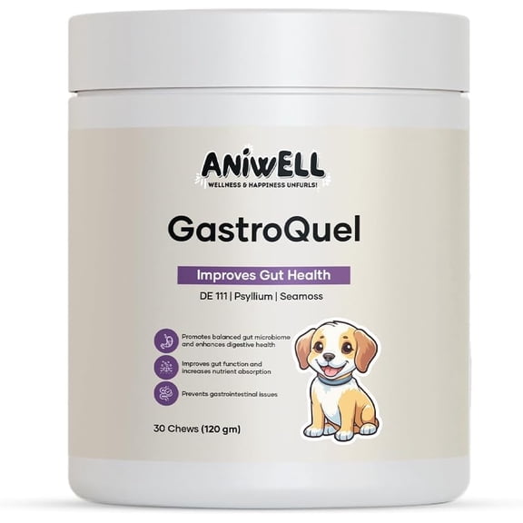 Aniwell GastroQuel: A New Age Natural Solution for Gut Health, Diaerhea & Bowel Support for Dogs (2)