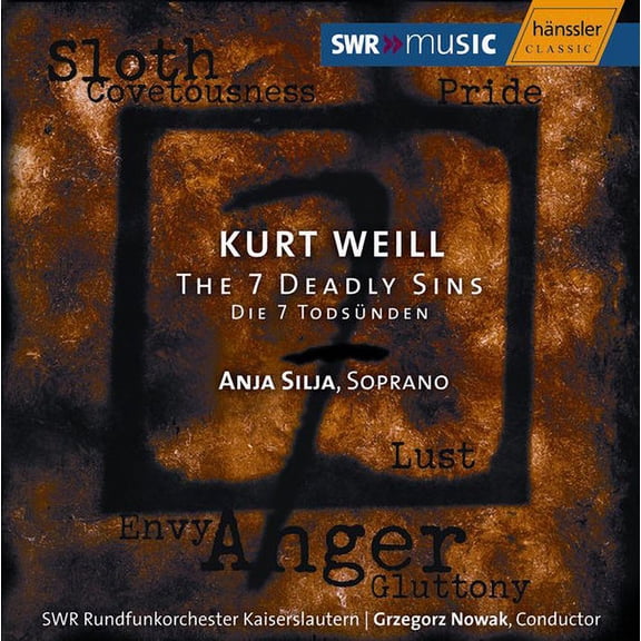 Anja Silja - Seven Deadly Sins - Music & Performance - CD