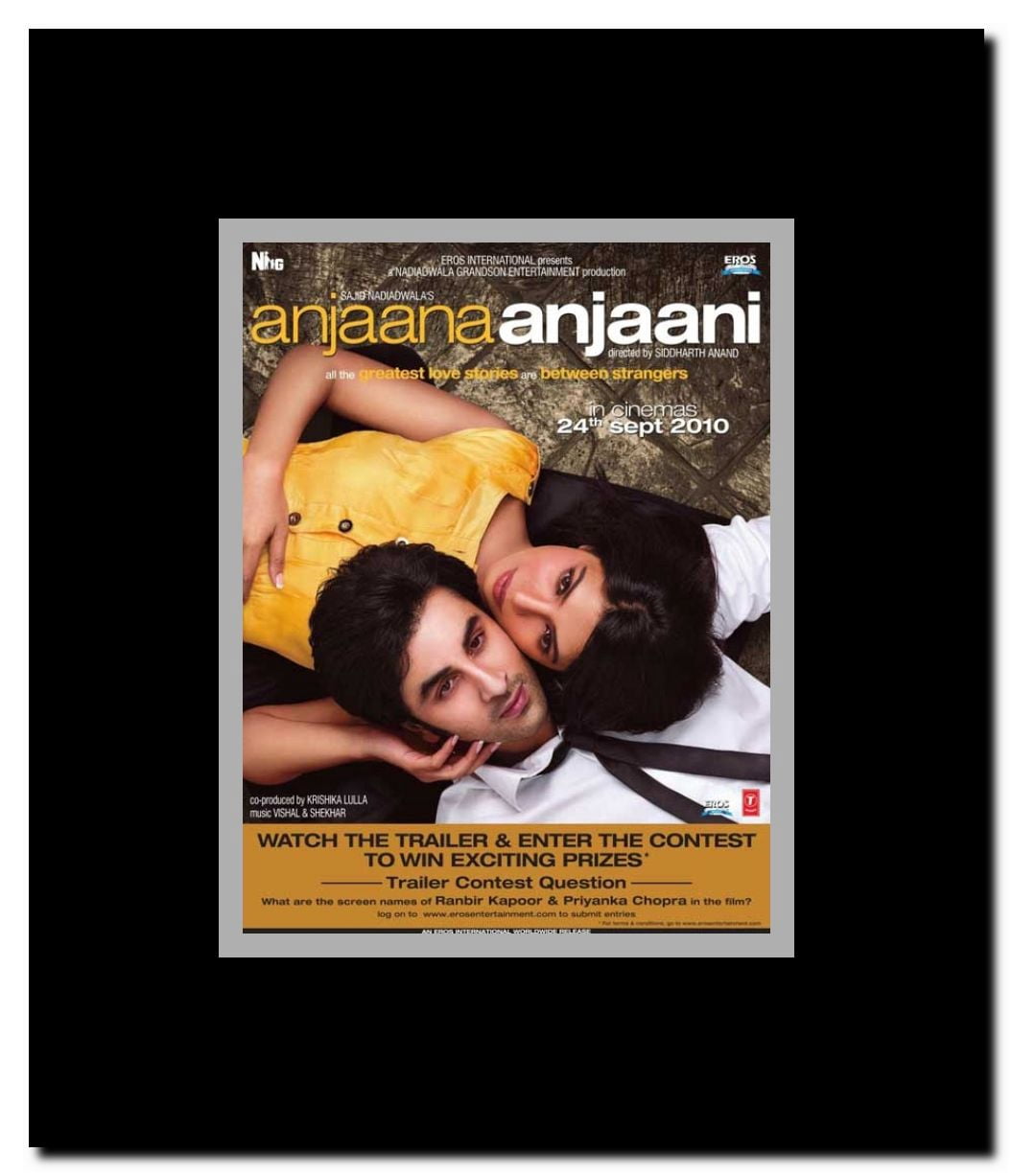 Anjaana Anjaani Framed Movie Poster