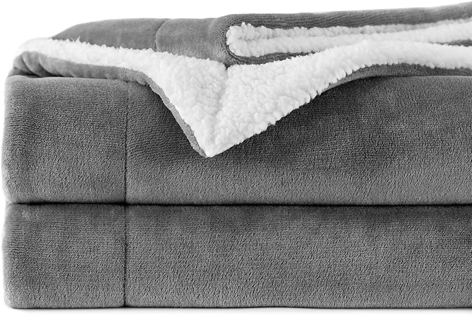 Anjee Sherpa Fleece Bed Blanket Single Size,Fuzzy Plush Microfiber