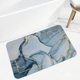 thumbnail image 1 of Anjee Washable Bathroom Rugs, Diatomaceous Bath Rugs, Non Slip Absorbent Bath Mat, 17.5x30 inch, Blue, 1 of 9