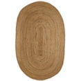 thumbnail image 1 of 6' x 9' Oval Kerala Natural Jute Rug, 1 of 2