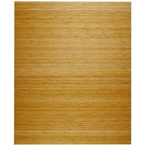 Bamboo Deluxe Roll-Up Chairmat, 60" x 48", no lip