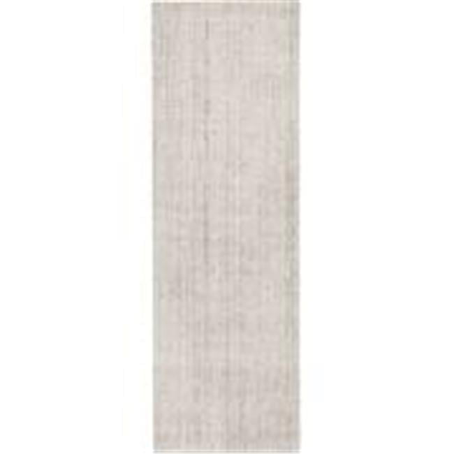 Artisan Ivory Jute 4' x 6' Handwoven Flat Rug