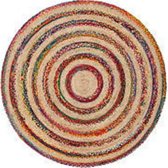 Anji Mountain AMB0396-060R 6 x 6 ft. Round Akumal Area Rug, Multicolor