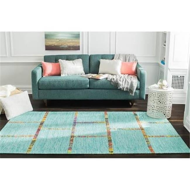 Anji Mountain Aditi Blue Flatweave Rug