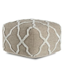 Anji Mountain B Sides Jute Pouf