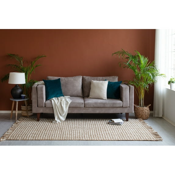 Anji Mountain Bohemian Hand-Made Area Rug, 108 in x 144 in