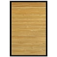 thumbnail image 1 of Anji Mountain Contemporary Bamboo Rug-Color:Natural,Size:6'W x 9'L, 1 of 2