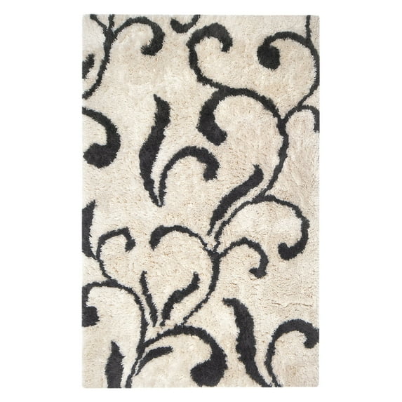 Anji Mountain Fleurlis Shag Indoor Rug