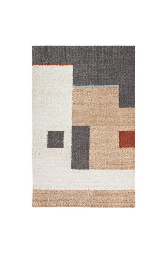 Heera Abstract Jute Rug
