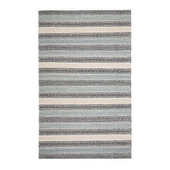 Anji Mountain Jim-Dandy Cotton, Wool and Jute Rug