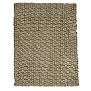 Anji Mountain Jute Area Rug AMB0316 Mumbai Cream Handspun Chunky 4' x 6' Rectangle