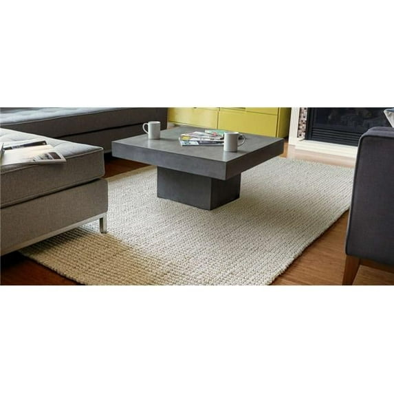 9' x 12' Andes Ivory Jute Rug