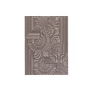Anji Mountain Rug'd Brixey - Chair mat for office - rectangular - 35.83 in x 48.03 in - beige, gray