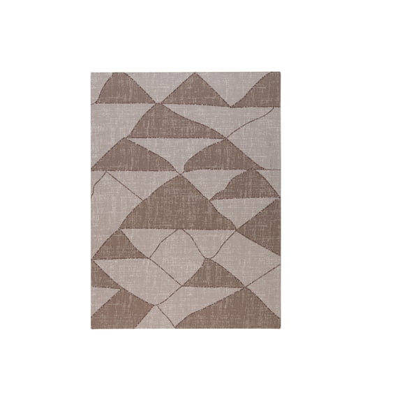 Anji Mountain Rug'd Dormis - Chair mat for office - rectangular - 35.83 in x 48.03 in - beige, brown