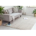 thumbnail image 1 of Anji Mountain Striped Natural Modern Area Rug, Beige, 5' x 7', 1 of 6