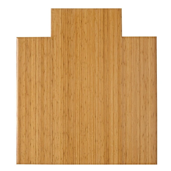 Anji Mountain Trifold Bamboo Chair Mat, Rectangular, 42" x 48", Dark Cherry