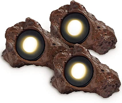 Ignite Landscape Lighting - 3X3WRLCCKIT - (3) 3-Watt Color Changing Rock Light Kit