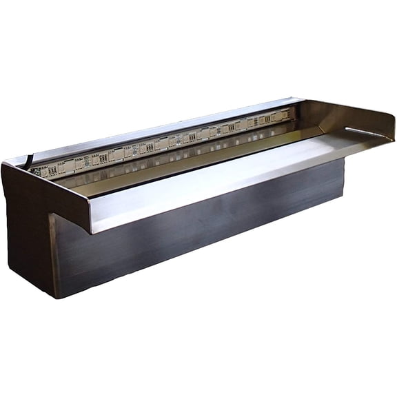 Anjon Manufacturing 12" Stainless Steel NiteFalls Spillway - SSF12