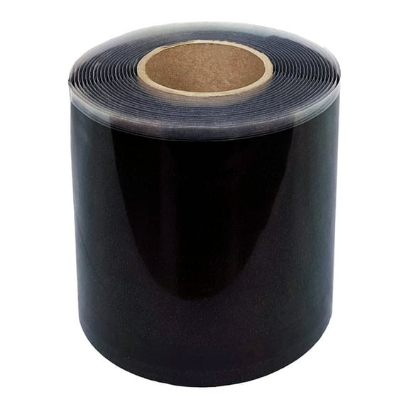 Anjon EPDM Single-Sided Flashing Tape Roll, Black, 12 in x 50 ft