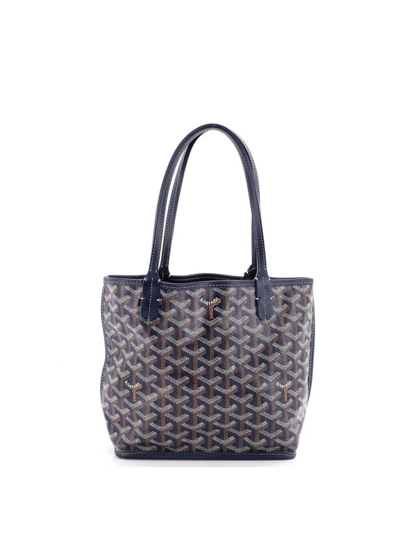 Anjou Reversible Tote Coated Canvas Mini By Rebag