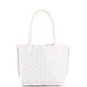 Anjou Reversible Tote Coated Canvas Mini By Rebag