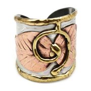 Anju R048 Janya Mixed Metal Ring