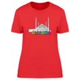 thumbnail image 1 of Ankara B&W Landscape Tee Women's -Image by Shutterstock, 1 of 2