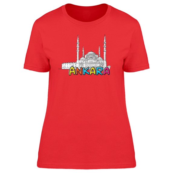 Ankara B&W Landscape Tee Women's -Image by Shutterstock