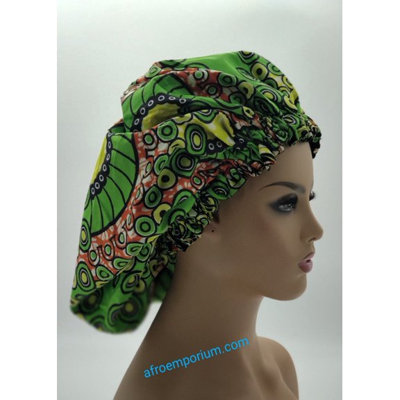 Ankara Silk Bonnet