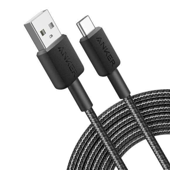 Anker 10' USB-A to USB-C Cable, Black, A81H7H11-1