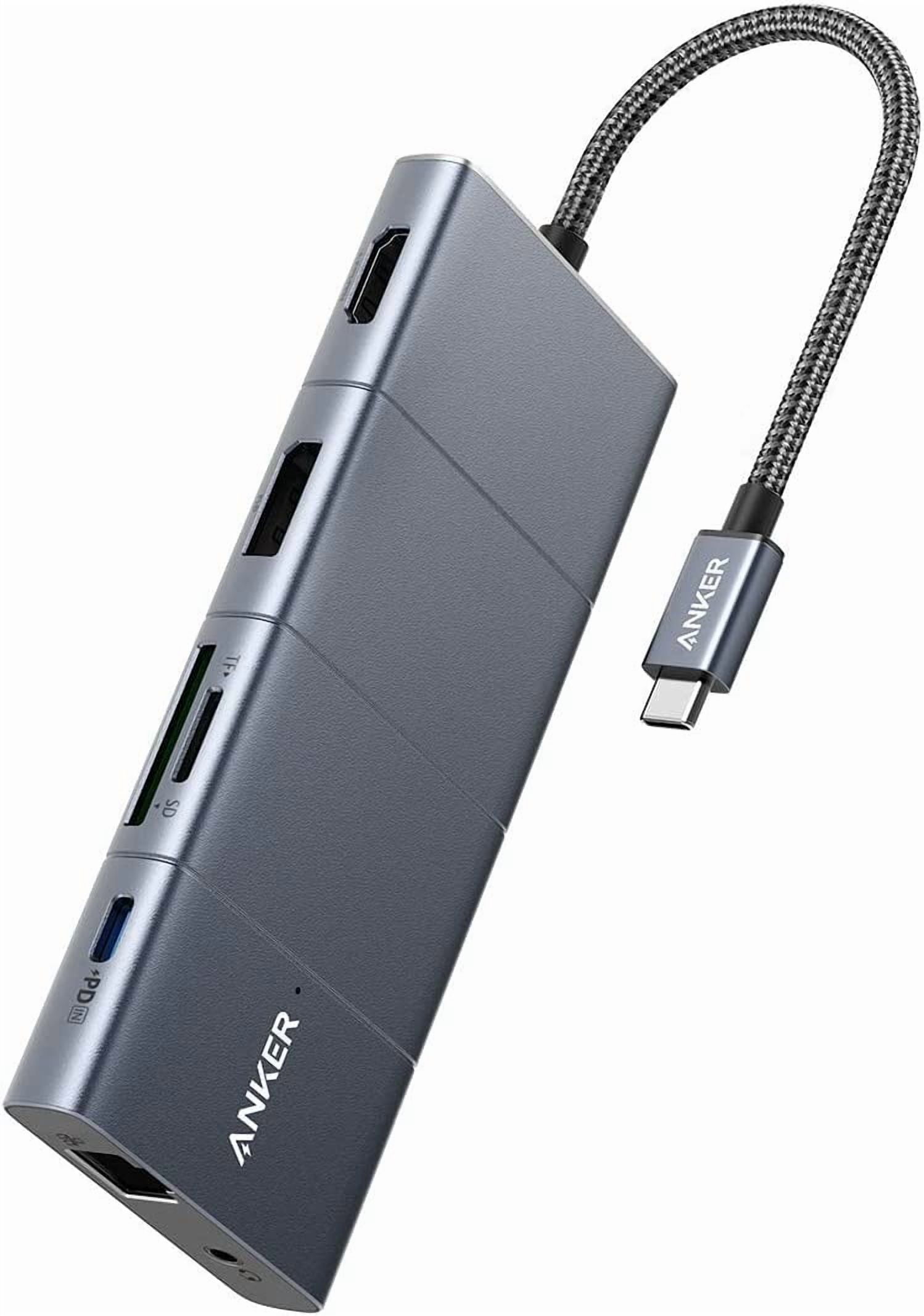 Anker 11-Ports USB-A 3.0 Hub with 100W Power Delivery and Ethernet Port