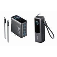 Anker 140W MAX USB C Laptop Charger (4-Port) + 25k mAh Portable Power Bank (4-Port) only 4.99: eDeal Info