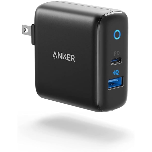 Anker 32W 2 Port Charger with 20W USB C Power Adapter, PowerPort
