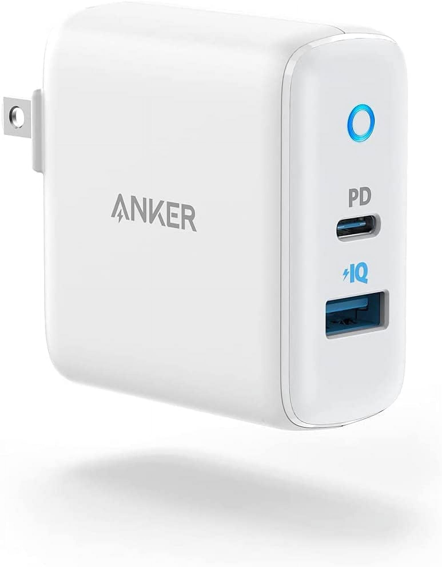 USB C Charger 33W, Anker 323 Charger, 2 Port Compact Charger with Foldable  Plug for iPhone 15/15 Plus/15 Pro/15 Pro Max/14/13, Pixel, Galaxy