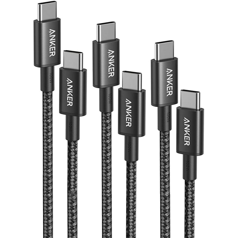Anker - Anker Câble USB C Powerline+ USB Type C de 90 cm en Nylon tressé  vers USB 3.0 Extra Solide pour Appareils USB C - Câble antenne - Rue du  Commerce
