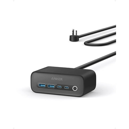 Anker 525 Charging Station, 7-in-1 USB C Power Strip for iphone13/14