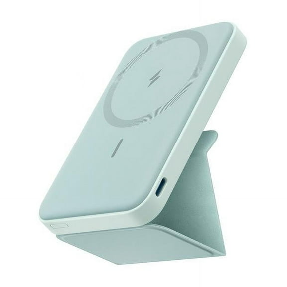 Anker 622 Magnetic Battery MagGo, 5,000mAh Foldable Wireless Power Bank with Stand and USB-C Port, Compatible for iPhone 16/15/14/13/12 smartliving