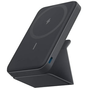 Anker 622 Magnetic Battery (MagGo) Upgraded Version, 5,000mAh Foldable Magnetic Wireless Portable Charger and USB-C (On The Side), Only for iPhone 15/14/13/12 Series (Interstellar Gray)