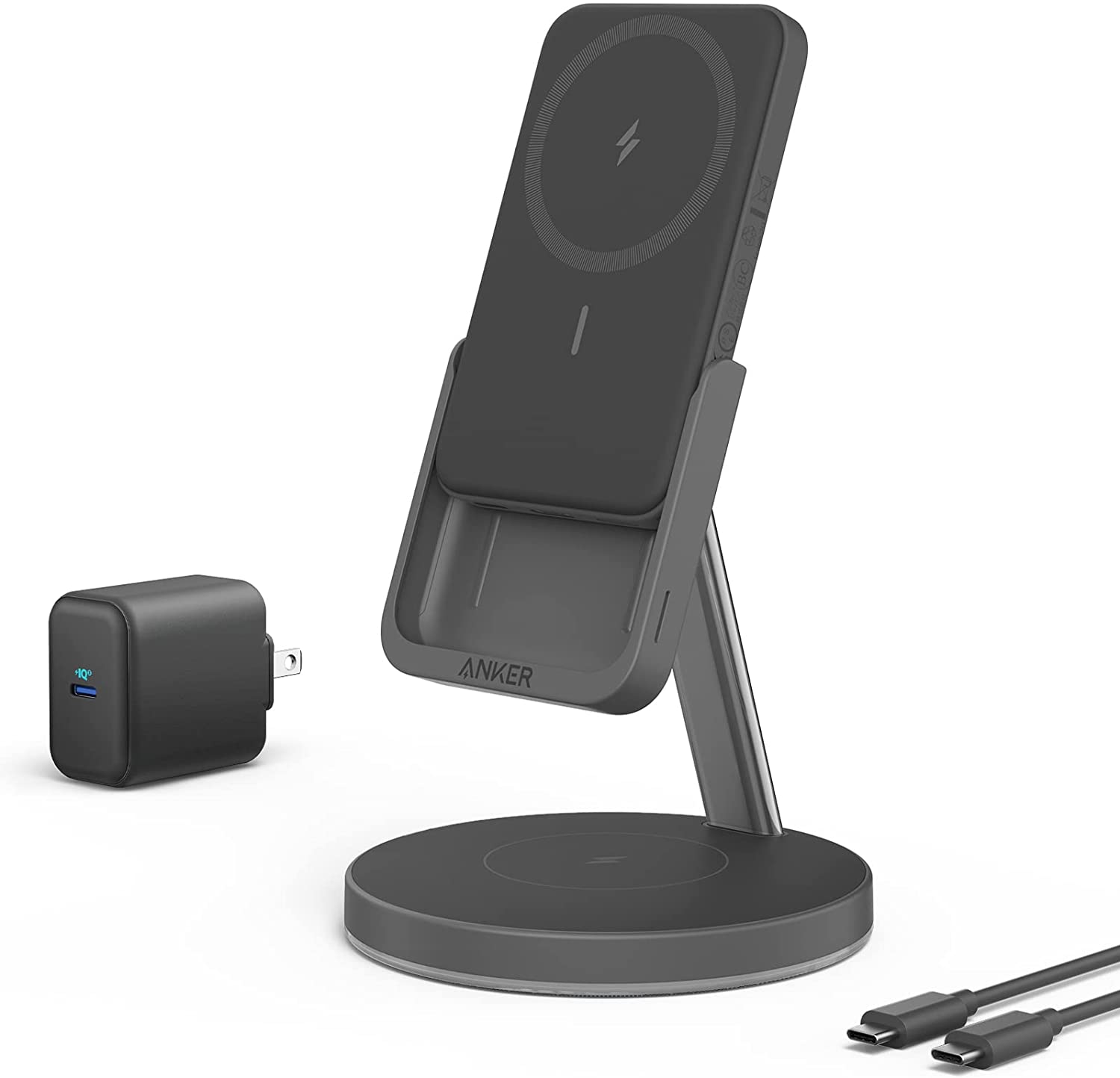 【 Anker 】633 Magnetic Wireless Charger Amazon.com: Anker 633 Magnetic Battery, 10,000mAh Foldable