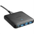 thumbnail image 1 of Anker 65W 4 Port PIQ 3.0 & GaN Fast Charger Adapter, PowerPort Atom III Slim Wall Charger with a 45W USB C Port, 1 of 7
