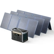 Anker 757 Solar Generator, Powerhouse 1229Wh Portable Power Station with 3 * 100W Solar Panels for Outdoor Camping, RV, Power Outage