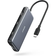 Anker 8-in-1 USB C Hub Adapter with 100W Power Delivery,4K 60Hz HDMI,Ethernet Port,SD Card Reader